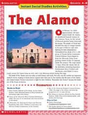 Cover of: The Alamo: Grades 4-8 (Instant Social Studies Activities)