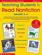Cover of: Teaching Students To Read Nonfiction: Grades 2-4
