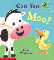 Cover of: Can you moo?