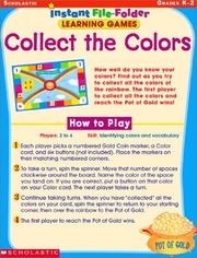 Cover of: Collect the Colors (Instant File-Folder Games, Grades K-2)