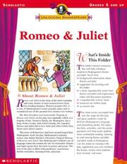 Cover of: Romeo & Juliet (Unlocking Shakespeare, Grades 5 and up)