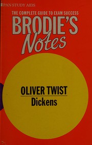 Cover of: Brodie's Notes on Charles Dickens' "Oliver Twist" (Pan Study Aids)