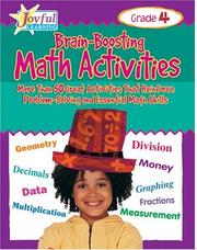 Cover of: Joyful Learning: Brain-Boosting Math Activities by Jennifer Nichols