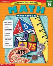Cover of: Scholastic Success With Math Workbook Grade 5 (Grades 5)