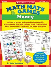 Cover of: Math Mats & Games: Money (Math Mats & Games)