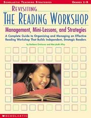 Cover of: Revisiting The Reading Workshop by Barbara Orehove, Marybeth Alley, Barbara Orehove, Marybeth Alley