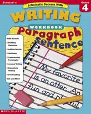 Cover of: Scholastic Success With Writing Workbook (Grade 4)