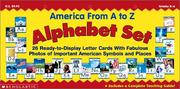 Cover of: America From A to Z Alphabet Set: Cursive (Prepack) (Grades K-6)