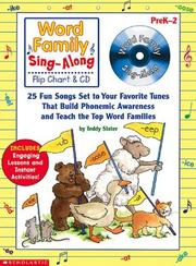 Cover of: Word Family Sing-Along Flip Chart & CD