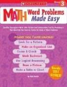 Math Word Problems Made Easy by Bob Krech