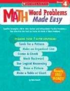 Cover of: Math Word Problems Made Easy by Bob Krech, Bob Krech