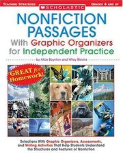 Cover of: Nonfiction Passages With Graphic Organizers For Independent Practice by Wiley Blevins, Alice Boynton