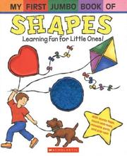 Cover of: My First Jumbo Book of Shapes (My First Jumbo Book) (My First Jumbo Book)