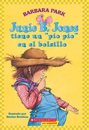 Cover of: Junie B. Jones Tiene Un "p_o, P_o" En El Bolsillo (Junie B. Jones (Spanish)) by Barbara Park