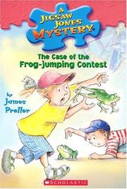 Cover of: Jigsaw Jones #27: Case Of The Frog-jumping Contest: Case Of The Frog-jumping Contest (Jigsaw Jones)