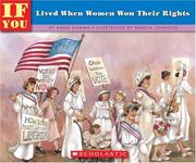 Cover of: If You Lived When Women Won Their Rights (If You Lived...)