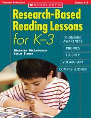 Cover of: Research-Based Reading Lessons for K-3 | Maureen McLaughlin