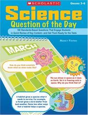 Cover of: Science Question of the Day by Nancy Finton