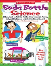 Cover of: Soda Bottle Science by Steve Tomecek