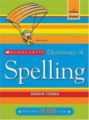 Cover of: Scholastic Dictionary Of Spelling (Revised)