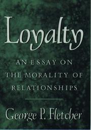 Cover of: Loyalty by George P. Fletcher