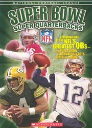 Cover of: NFL: Super Bowl Super Quarterbacks: Super Bowl Super Quarterbacks (Nfl)