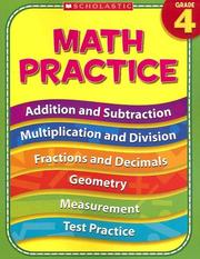 Cover of: 4th Grade Math Practice