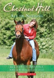 Cover of: All or Nothing by Lauren Brooke