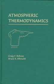 Cover of: Atmospheric thermodynamics
