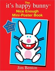 Cover of: It's Happy Bunny Mini Poster Book by Jim Benton