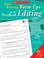 Cover of: Trait-Writing Warm-Ups for the Overhead: Editing