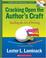 Cover of: Cracking Open the Author's Craft