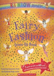 Cover of: Fairy Fashion Dress-up Book (Rainbow Magic)