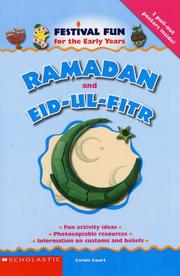 Cover of: Ramadan and Eid-ul-Fitr (Festival Fun for the Early Years) by Carole Court