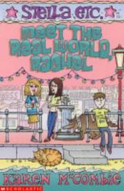 Cover of: Meet the Real World, Rachel (Stella Etc.) by Karen McCombie, Karen McCombie