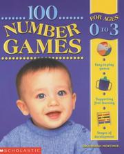 Cover of: 100 Number Games for Ages 0-3 (100 Learning Games)