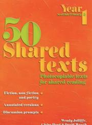 Cover of: 50 Shared Texts for Year 1 (50 Shared Texts)