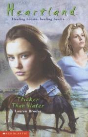 Cover of: Thicker Than Water (Heartland #8)