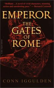 Cover of: Emperor the Gates of Rome by Conn Iggulden