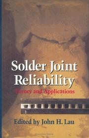 Cover of: Solder joint reliability by edited by John H. Lau.