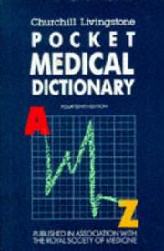 Cover of: Churchill Livingstone pocket medical dictionary.