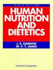 Cover of: Human nutrition and dietetics.