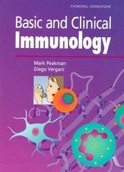 Basic and clinical immunology by Mark Peakman