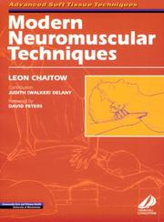 Modern Neuromuscular Techniques by Leon Chaitow