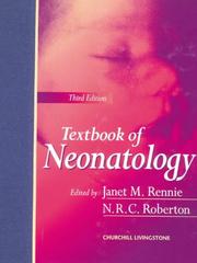 Cover of: Textbook of neonatology