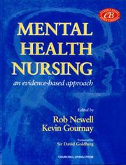 Cover of: Mental health nursing: an evidence-based approach