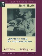 Cover of: Chapters from my autobiography by Mark Twain