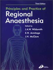 Cover of: Principles and Practice of Regional Anesthesia