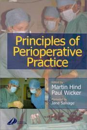 Cover of: Principles of Perioperative Practice by Martin Hind, Paul Wicker