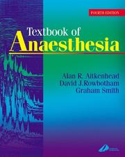 Cover of: Textbook of Anaesthesia